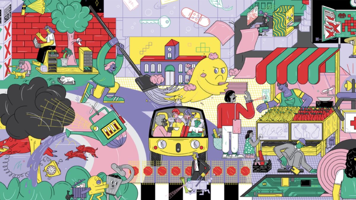 Smart City Berlin: Grafik von Gemeinsam Digital: Berlin